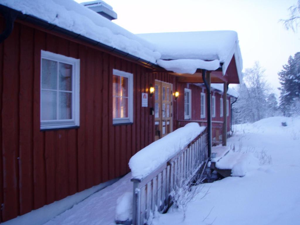 Den Hvite Rein Motel Karasjok Bagian luar foto