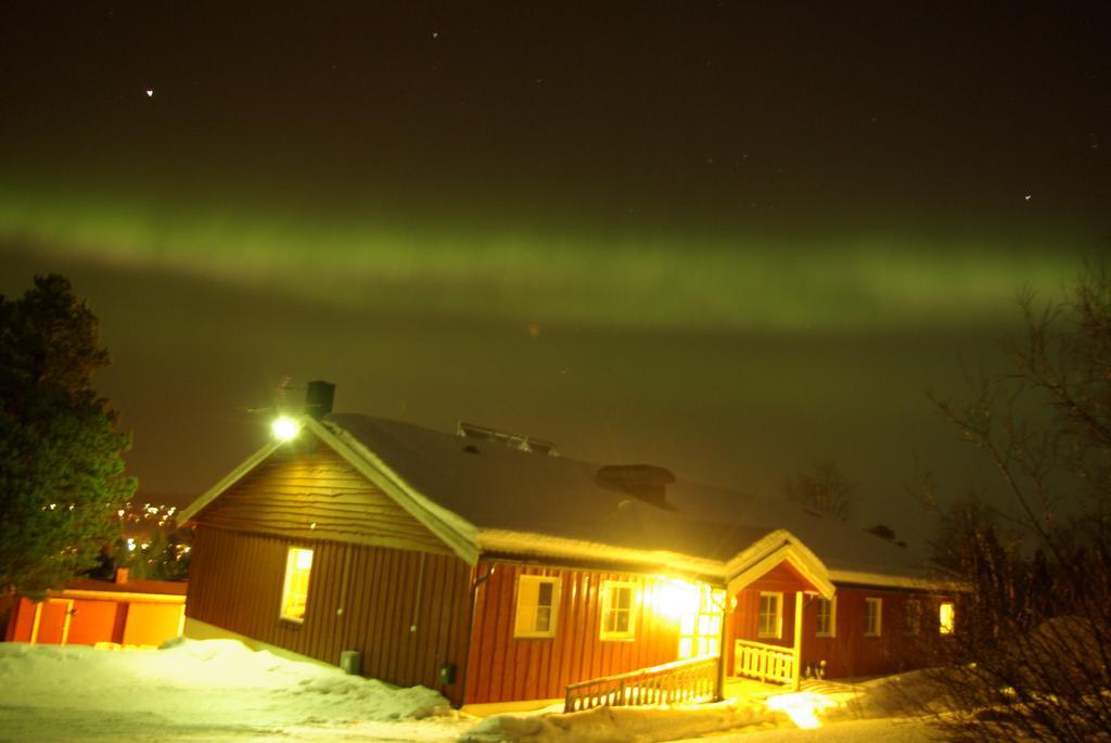 Den Hvite Rein Motel Karasjok Bagian luar foto