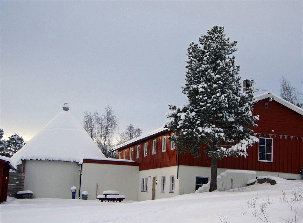 Den Hvite Rein Motel Karasjok Bagian luar foto